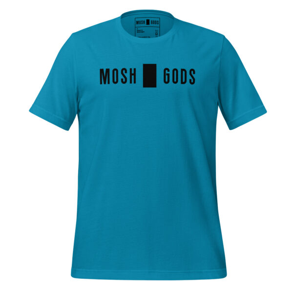 MOSH GODS - UNISEX T-SHIRT - BLACK LOGO - Image 15