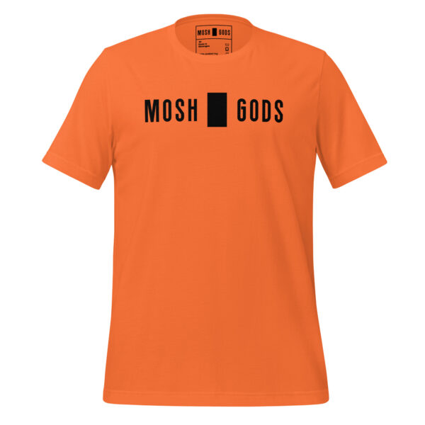 MOSH GODS - UNISEX T-SHIRT - BLACK LOGO - Image 25